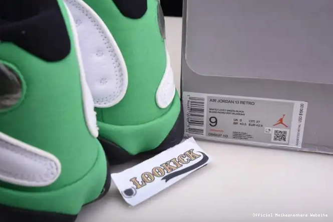 Official Maikesneakers Green Lucky Jordan Air DB6537-113 13 0608